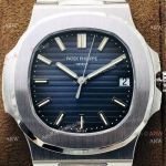 Highest Quality Patek Philippe Nautilus PPF V4 Watch Stainless Steel Blue Dial